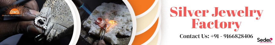 Silver Jewelry Factory in India